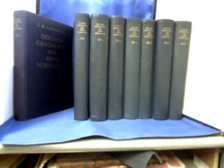 <b>Landgraf, Artur Michael.</b><br />Dogmengeschichte der Frühscholastik. Vier Teile in acht Bänden.I: Die Gnadenlehre. II: Die Lehre von Christus. III: Die Lehre von den Sakramenten. IV: Die Lehre von der Sünde und ihren Folgen.