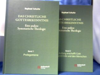<b>Schulte, Raphael.</b><br />Das christliche Gottesbekenntnis. Eine andere Systematische Theologie. 2 Bände.