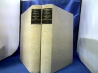 <b>Iserloh, Erwin (Verfasser).</b><br />Kirche - Ereignis und Institution : Aufsätze u. Vorträge. 2 Bände.
