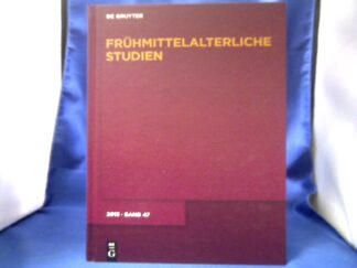 <b>Drews (Hrsg.), Wolfram und Christel Meier (Hrsg.).</b><br />Frühmittelalterliche Studien, Band 47.