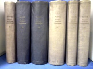 <b>Hauck, Albert.</b><br />Kirchengeschichte Deutschlands. 5 Teile in 6 Bänden. Vollständige Ausgabe.