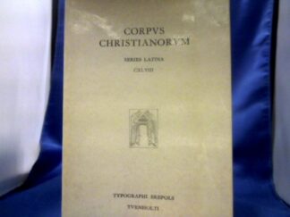 <b>Munier (Ed.), C.</b><br />Concilia Gallia   A. 314 - A. 506.