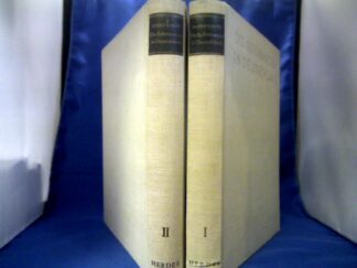<b>Lortz, Joseph.</b><br />Die Reformation in Deutschland. 2 Bände.