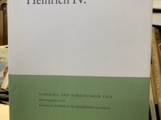 <b>Althoff, Gerd (Herausgeber).</b><br />Heinrich IV.
