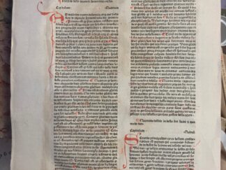 <p class="headtitle">Prächtiges Einzelblatt von Rainerus (1476)</p><b>Rainerus de Pisis.</b><br />Pantheologia.