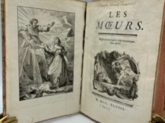 <b>[Toussaint, F.V.].</b><br />Les Moeurs.