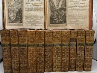 <p class="headtitle">Vollständige Braunsche Bibel.</p><b>Braun, Heinrich.</b><br />Die göttliche heilige Schrift des alten und neuen Testamentes in lateinischer und deutscher Sprache Durchaus mit Erklärungen nach d. Sinne der heil. röm.-kath. Kirche, der heil, Kirchenväter u. d. berühmtesten kath. Schriftausleger nebst eignen Bemerkungen erl. / v. Heinrich Braun