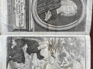 <b>Grammlich, Johann Andreas.</b><br />Johann Andreä Grammlichs Hoch-Fürstl. Würtemb. Hof-Caplanen Gottseelige Betrachtungen auf alle Tage des gantzen Jahrs, Worinnen Eine gantze moralische Theologie, Wie auch Eine völlige Fest-Sonn- und Feyertägliche Evangelien-Postill, und Ein auf allerhand Zufälle gerichtes zulängliches Gebett-Buch enthalten ist : Mit saubern Kupffern gezieret /