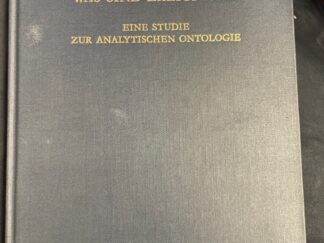 <b>Stoecker, Ralf.</b><br />Was sind Ereignisse? : Eine Studie zur analytischen Ontologie.