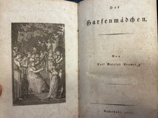 <b>Cramer, Carl Gottlob.</b><br />Das Harfenmädchen.