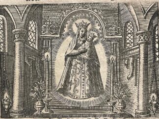 <p class="headtitle">Lipsius über die "Swarte Madonna"</p><b>Lipsius, Justus Hermann und Louis Du Gardin de Mortaigne [Trad.].</b><br />La nostre Dame de Hau [Hav / Hal] : ses bien faicts [et] miracles fidelement [et] arrengez en bel ordre / Par le tres-docte Iustus Lipsius [...], traduitz du latin, par M. Louis du Gardin de Mortaigne.