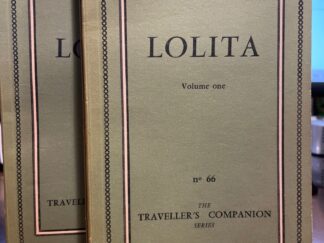 <p class="headtitle">First Edition, second printing.</p><b>Nabokov, Vladimir.</b><br />Lolita.