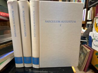 <b>Binder, Gerhard.</b><br />Saeculum Augustum: Bd. 1 Herrschaft und Gesellschaft; Bd. 2 Reliogion und gesellschaft; Bd. 3 Kunst und Bildssprache.