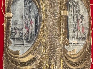 <b></b><br />Embroidered binding. Etrennes Mignonnes pour l`an bissexil de N.S. MDCCLXXXIV...