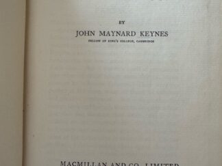 <b>Keynes, John Maynard.</b><br />Essays in Persuasion.