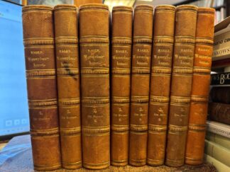 <b>Hagen, Gotthilf.</b><br />Handbuch der Wasserbaukunst. Erster bis dritter Theil in acht Bänden (compl.)