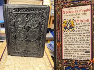 <p class="headtitle">Superbe reliure moulée en papier maché.</p><b>Humphreys, Henry Noel.</b><br />The Miracle of our Lord.