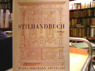 <b>Rettelbusch, ernst.</b><br />Stilhandbuch
