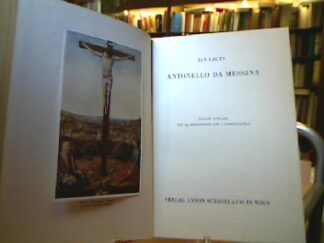 <p class="headtitle">Antonello</p><b>Lauts, Jan.</b><br />Antonello da Messina