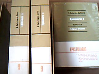 <b>S. Caterina da Siena.</b><br />Epistolario (I-III) alles