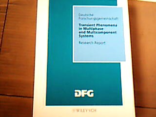 <b>Senatskommission zur Beurteilung von Stof.</b><br />Transient Phenomena in Multiphase and Multicomponent Systems: Research Report