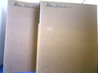 <b>Ben-Shahn,Soby, James Thrall und Hg. Werner Haftmann.</b><br />Ben-Shahn, 2 Bände: Bd. 1 Graphik. Bd. 2 Malerei.