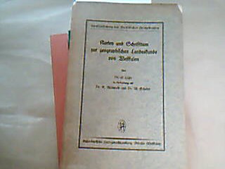 <b>Lücke, E. u.a.</b><br />Karten und Schrifttum zur geographischen Landeskunde von Westfalen