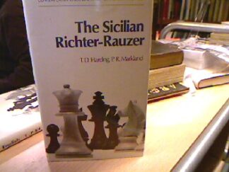 <b>Harding, T. D. und P. R. Markland.</b><br />Contemporary Chess Openings: Ther Sicilian Richter-Rauzer.