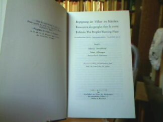 <b>Uffer, Leza (Bearb.).</b><br />Begegnung der Völker im Märchen - Recontre des peuples dans le conte - Folktale: The Peoples Meeting-Place.