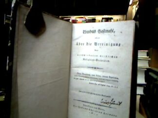 <b>(Starck  Anonym., Johann August von).</b><br />Theoduls Gastmahl oder über die Vereinigung der verschiedenen Religions-Societäten.