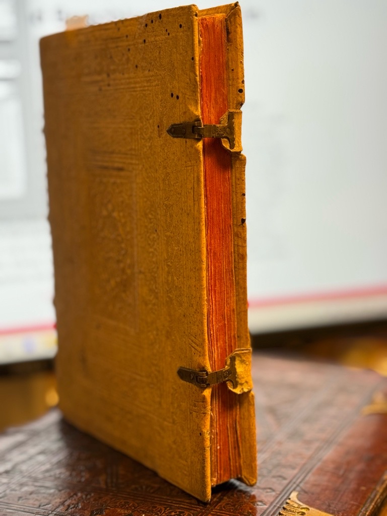 <b>Bernhadus Claravallensis und Bernhard v.</b><br />S. Bernardi ... Opuscula quatuor: Nunc primum in lucem prolata, ex bibliotheca RR. PP. Carthusianorum Erphortensium ; Accessit Vita B. Bertholdi, abbatis Garstensis in Austria, ex bibliotheca Viennensi – Bild 4