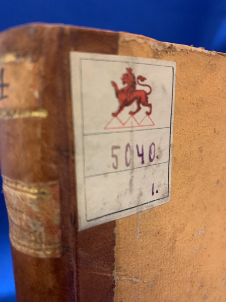 <p class="headtitle">Aus der Bibliothek der Grafen Schönborn-Buchheim.</p><b>Leti, Gregorio.</b><br />Olivier (Oliver) Cromwell, Protector von England. Biographie mach Gregorio Leti, un den besten gleichzeitigen Schriftstellern. – Bild 2