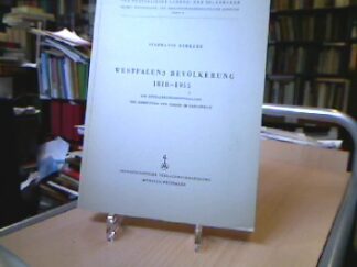 <b>Reekers, Stephanie.</b><br />Westfalens Bevölkerung 1818-1955.