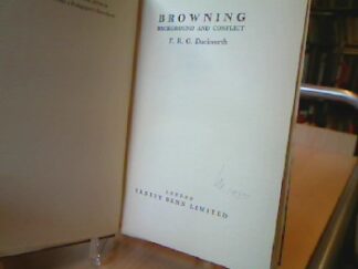 <b>Duckworth, F. R. G.</b><br />Browning.