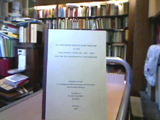 <b>Sachse, Klaus.</b><br />Die Diskussion der sozialen Probleme in der englischen Literatur (1780-1830) und ihr zeitgenössischer Hintergrund.