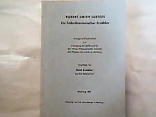 <b>Drescher, Horst.</b><br />Robert Smith Surtees.