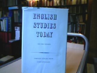 <b>Bonnard, G. A. (ed.).</b><br />English Studies Today.