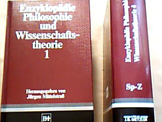 <b>Mittelstraß  (Hrsg.), Jürgen.</b><br />Enzyklopädie Philosophie und Wissenschaftstheorie.