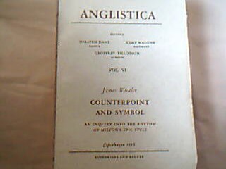 <b>Whaler, James.</b><br />Counterpoint and Symbol.