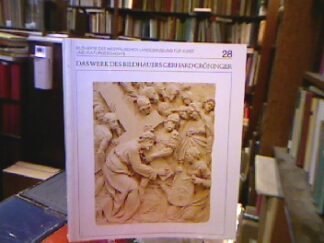 <p class="headtitle">Gröninger</p><b>Jászai, Geza.</b><br />Das Werk des Bildhauers Gerhard Gröninger.