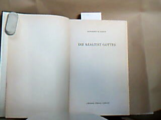 <b>Ogden, Schubert M.</b><br />Die Realität Gottes.