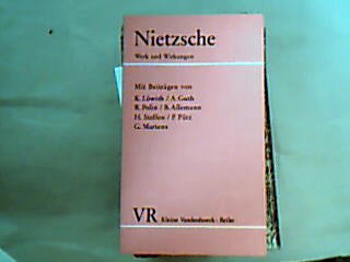 <b>Steffen, Hans.</b><br />Nietzsche : Werk und Wirkungen.