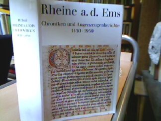 <p class="headtitle">Rheine</p><b>Büld, Dr. Heinrich Hg.</b><br />Rheine an der Ems Chroniken und Augenzeugenberichte 1430- 1950