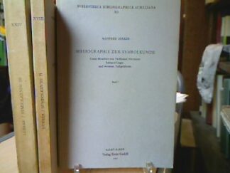 <b>Lurker, Manfred.</b><br />Bibliographie zur Symbolkunde. 3 Bände. Unter Mitarbeit von Ferdinand Herrman, Eckhard Unger u.a.