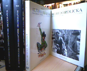 <b>Lewin, Michael.</b><br />Alfred Hrdlicka: Das Gesamtwerk Bände 1, 3/I 3/II und 4 ( alles Erschienen)