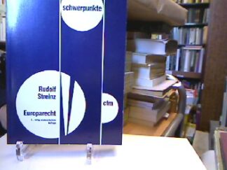 <b>Streinz, Rudolf.</b><br />Europarecht.