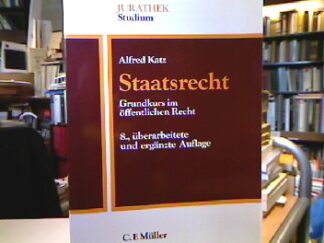<b>Katz, Alfred.</b><br />Staatsrecht.