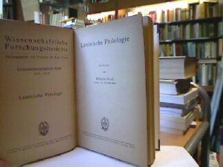<b>Kroll (Bearb.), Wilhelm.</b><br />Lateinische Philologie.