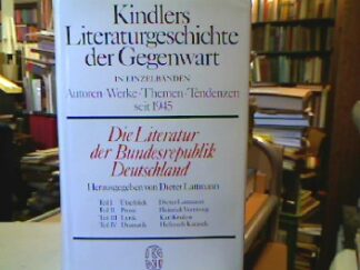 <b>Lattmann, Dieter [Hrsg.].</b><br />Die Literatur der Bundesrepublik Deutschland.