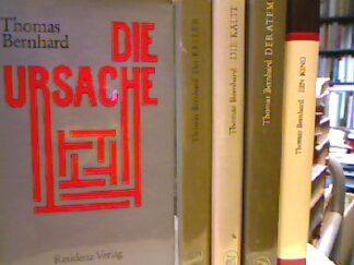 <b>Bernhard, Thomas.</b><br />Autobiographische Schriften : Die Ursache / Der Keller / Der Atem / Die Kälte / Ein Kind.